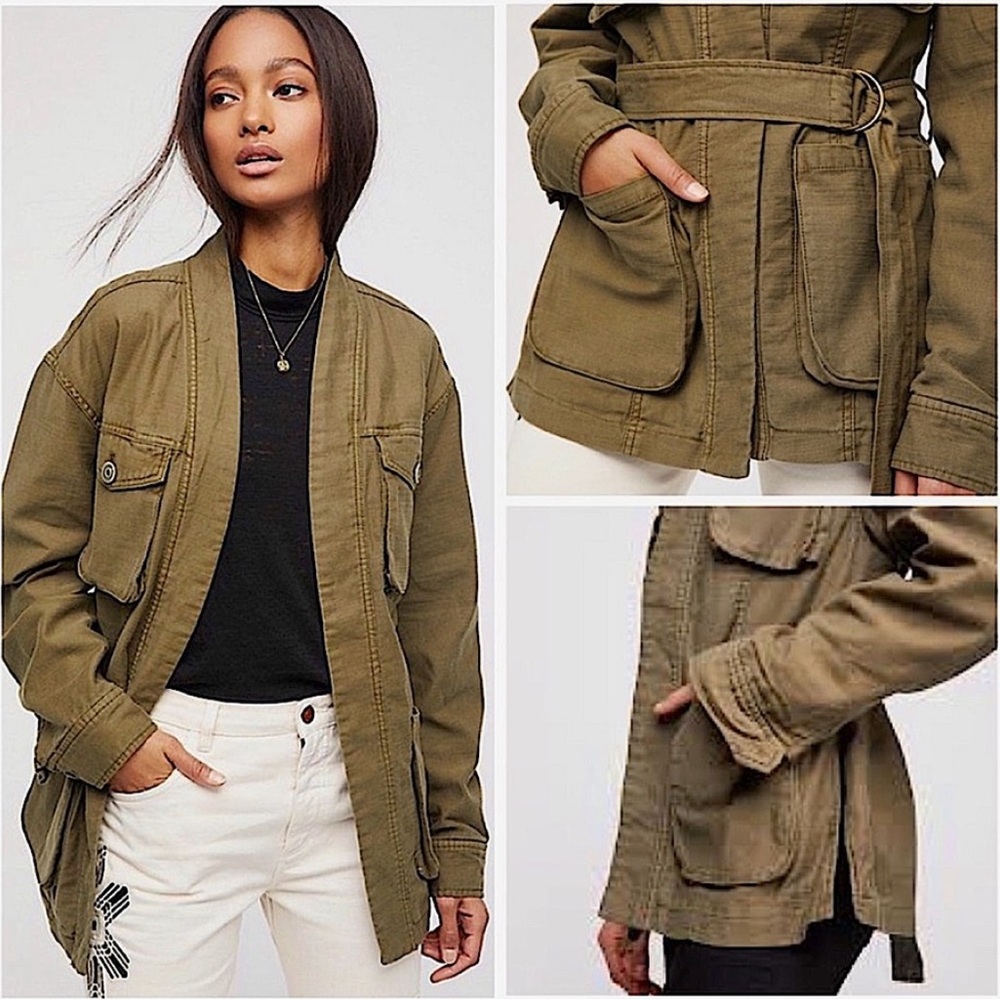 FREE PEOPLE | HEAVYWEIGHT UTILITY OPEN FIELDS CARGO JACKET